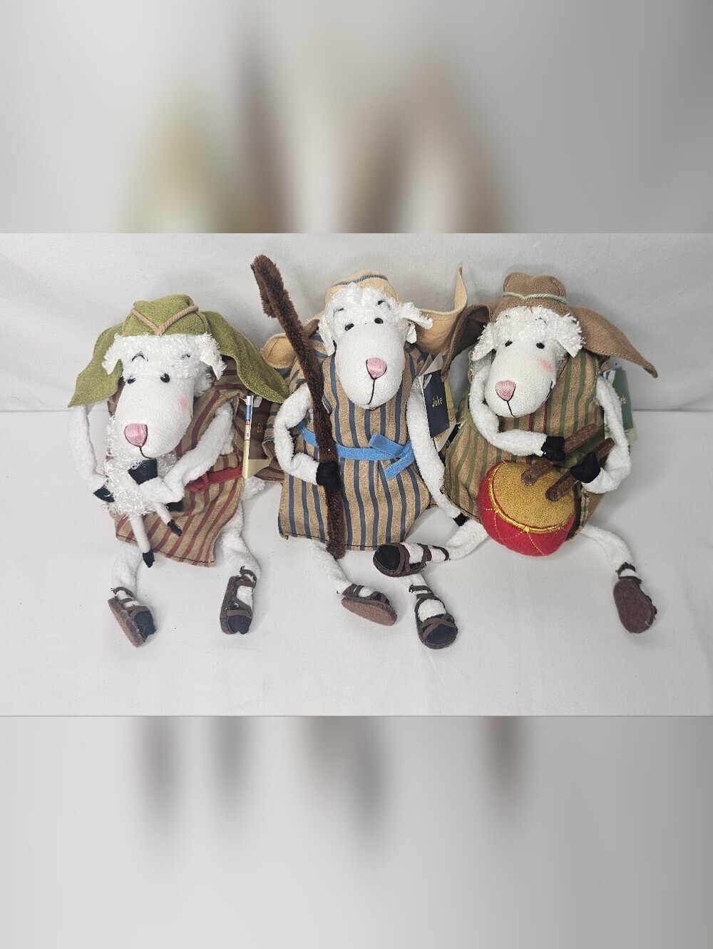 DaySpring Collectors Addition Really Woolly Sheep Jake, Eli & Zeb  Vintage 2005